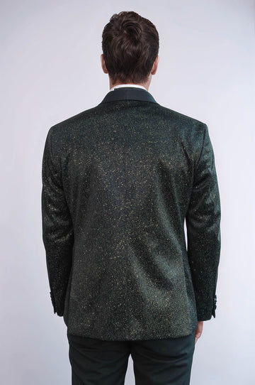 Blazer slim fit con risvolto sciallato Blazer da uomo - Wessi