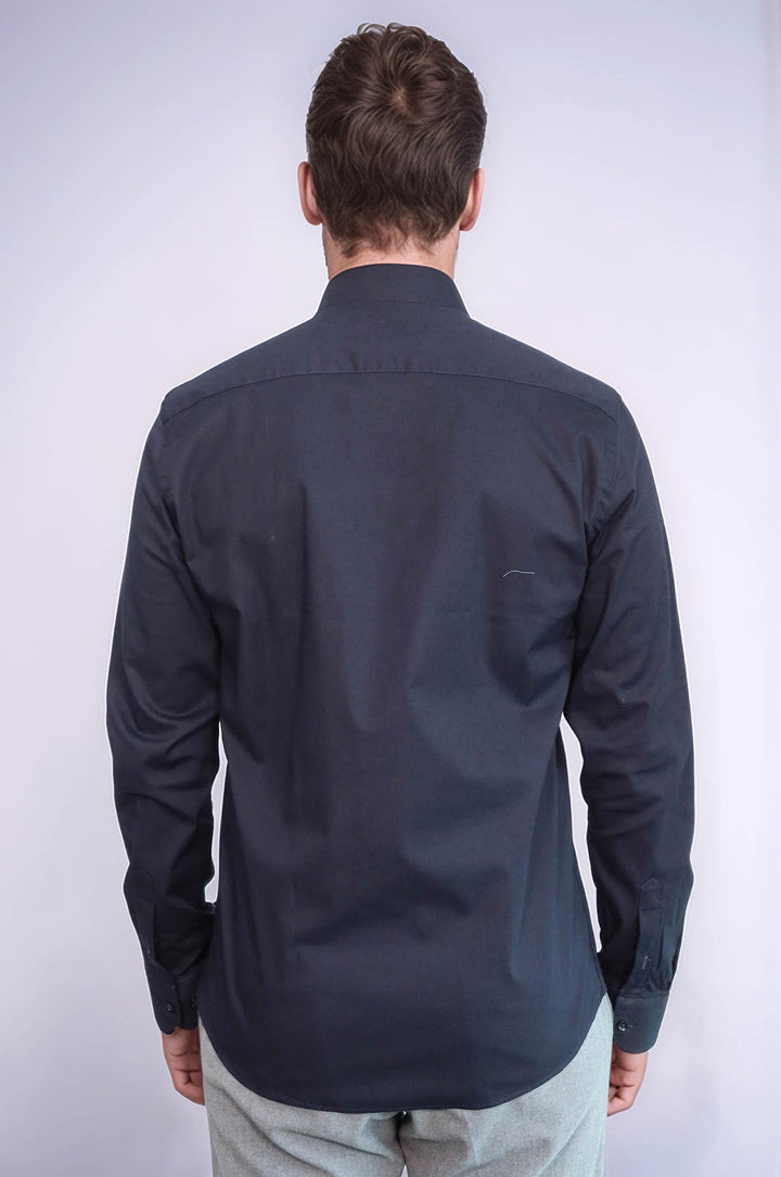 Camicia da uomo blu navy | Wess