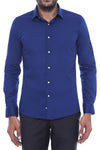 Indigo Blue Slim Fit Men's Shirt | Wessi