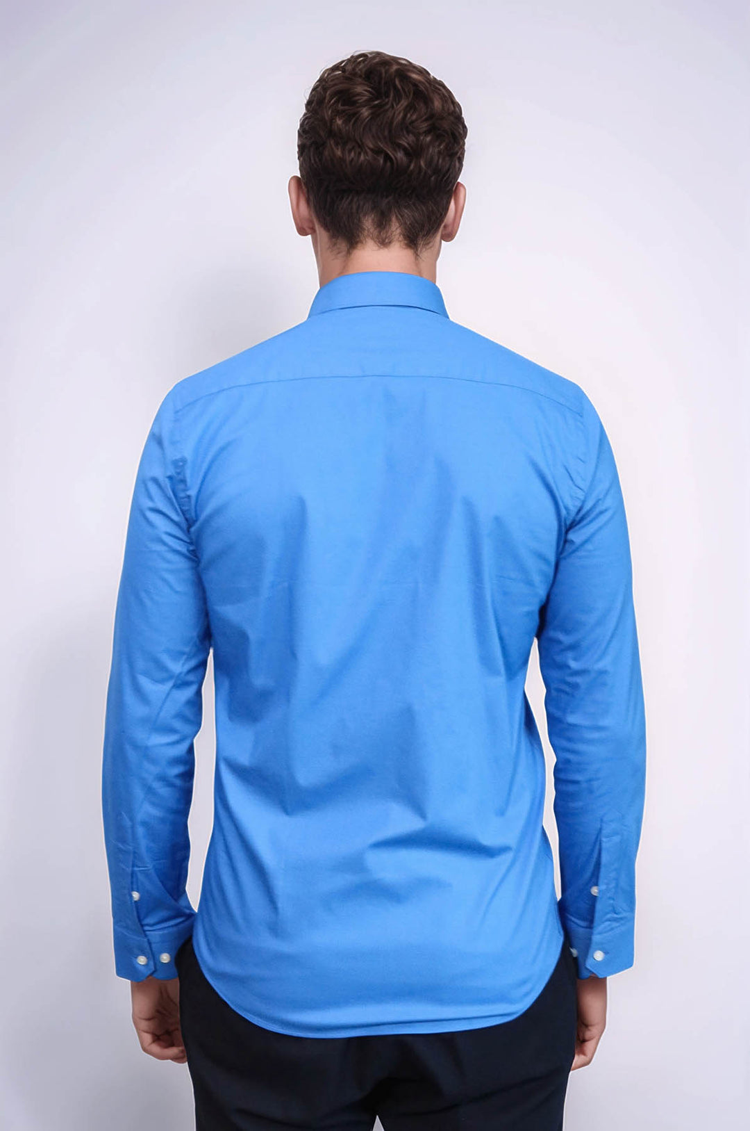 Camicia da uomo slim fit blu | Wess