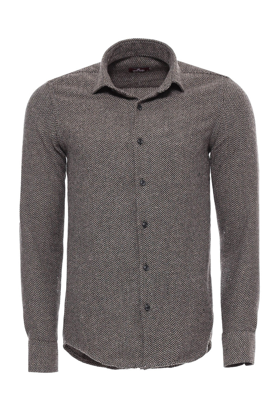 Camicia da boscaiolo a quadri marrone - Wessi