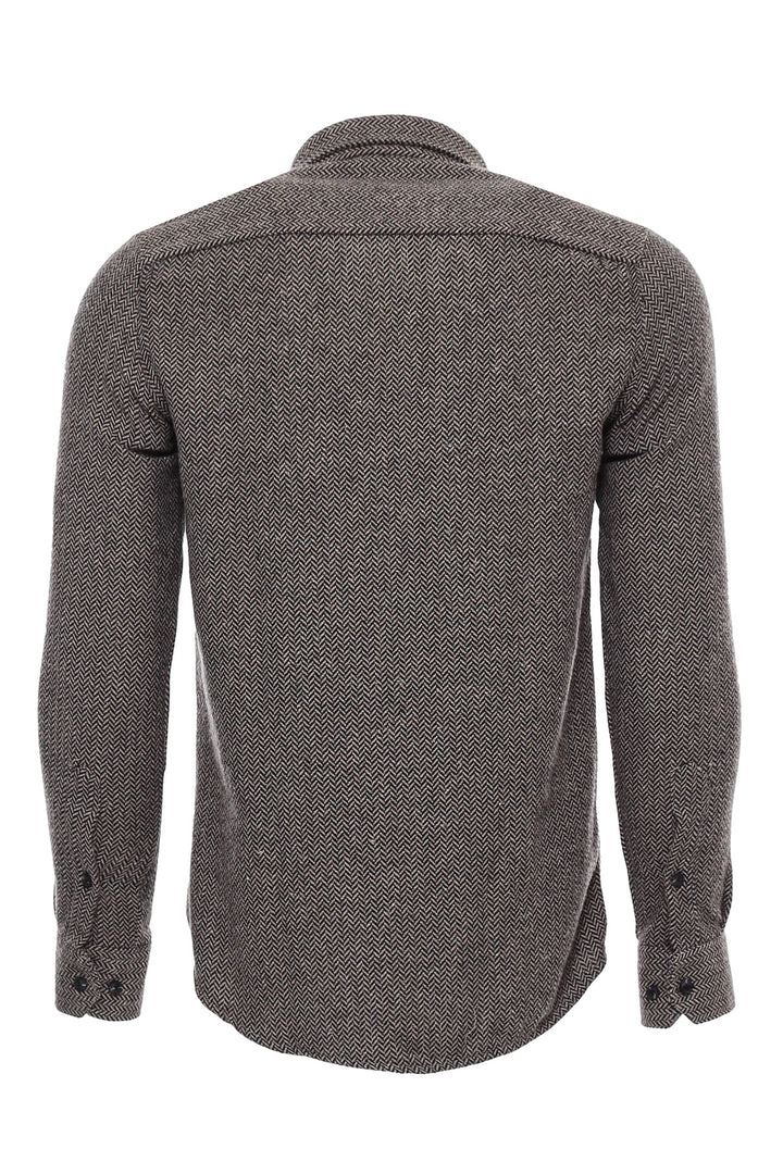 Camicia da boscaiolo a quadri marrone - Wessi