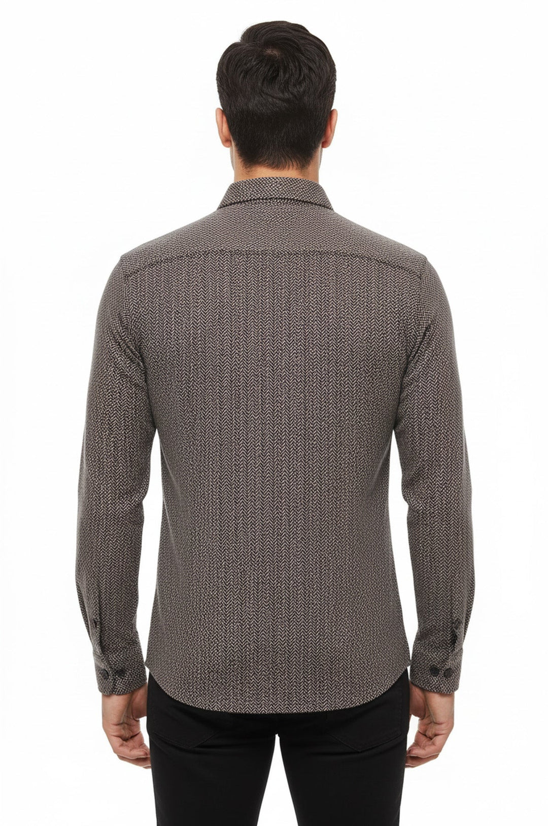 Camicia da boscaiolo a quadri marrone - Wessi