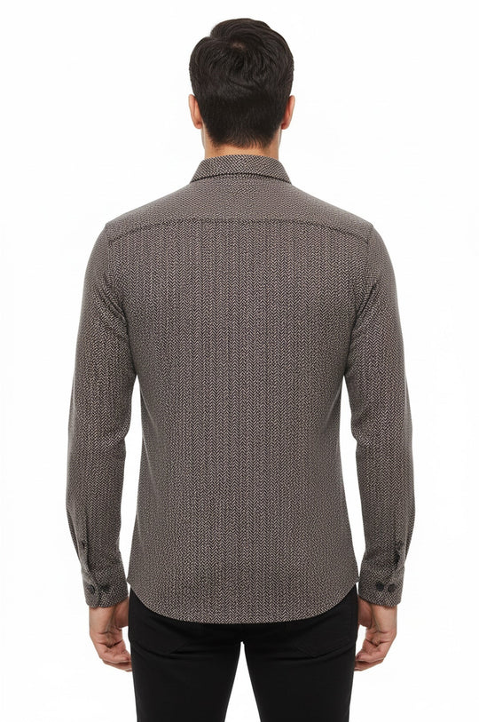 Camicia da boscaiolo a quadri marrone - Wessi