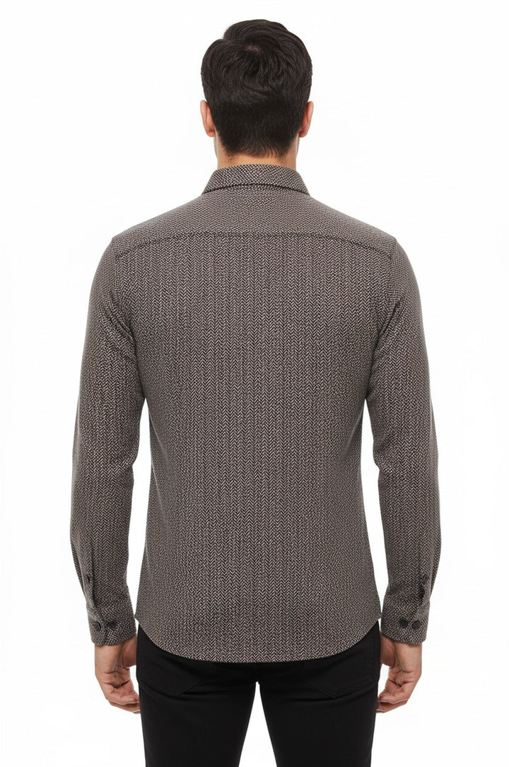 Camicia da boscaiolo a quadri marrone - Wessi