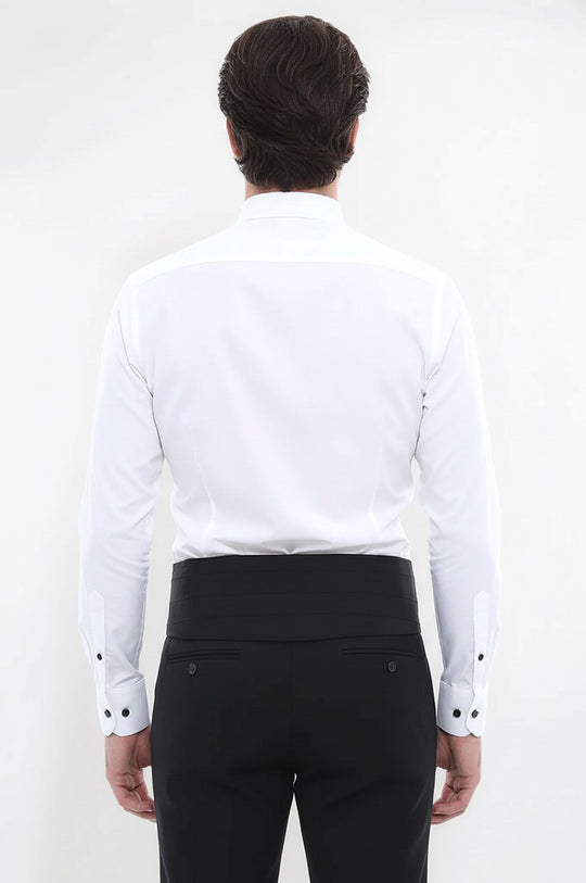 Camicia da smoking color crema - Wessi