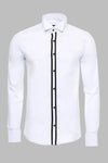 Chemise formelle blanche avec boutons - Wessi