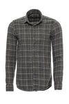 Plaid Green Men Lumberjack Shirt - Wessi