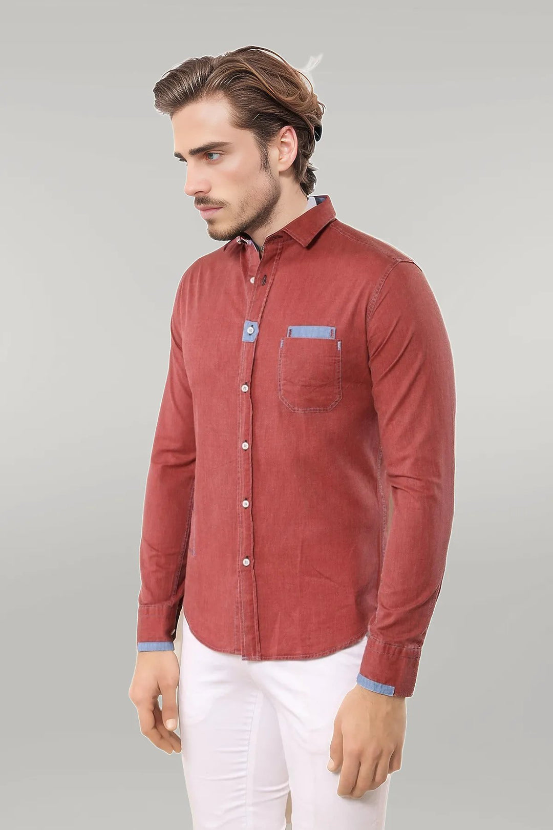 Light Burgundy Shirt - Wessi