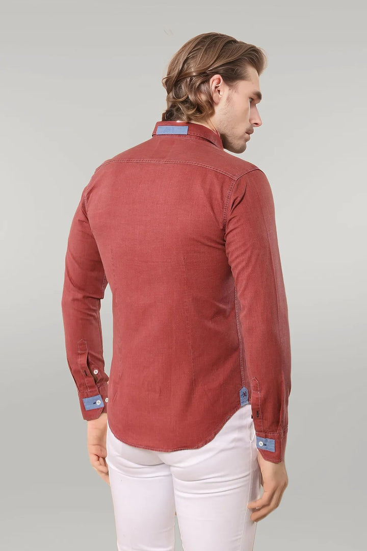 Light Burgundy Shirt - Wessi