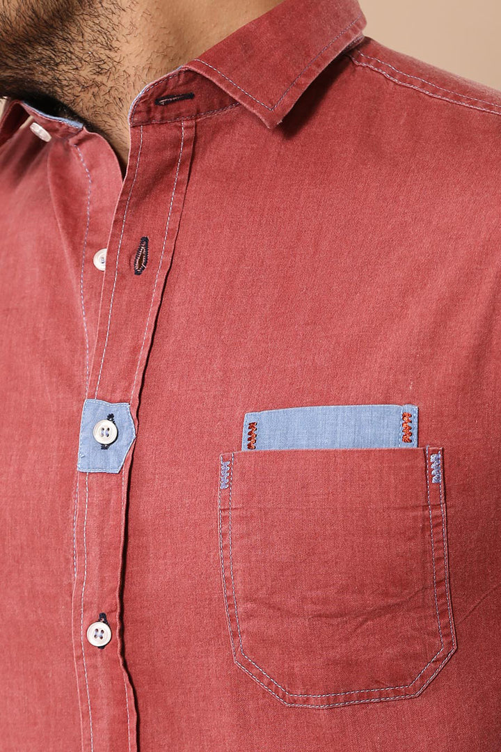 Light Burgundy Shirt - Wessi