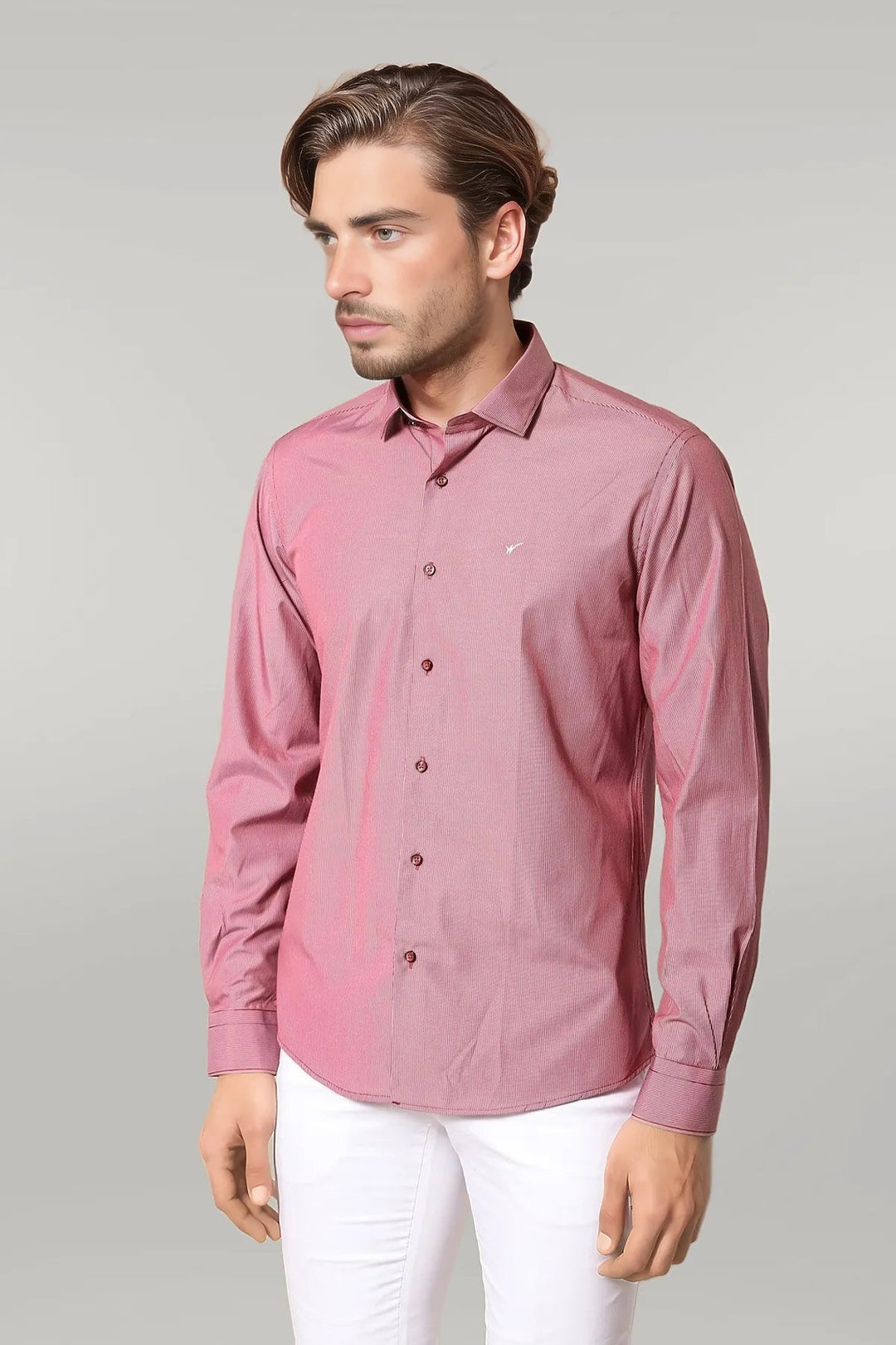 Burgundy Men's Shirt | Wessi