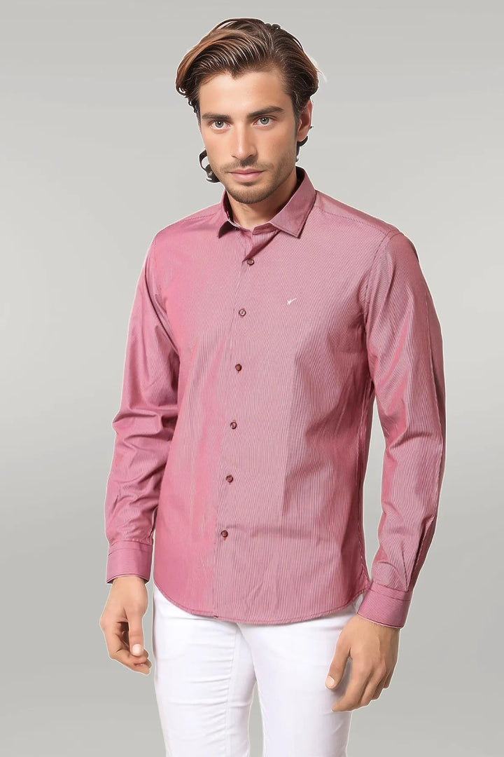 Burgundy Men's Shirt | Wessi