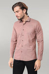 Dot Patterned Brown Shirt | Wessi - Wessi