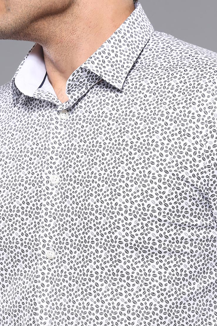 Slim Fit Patterned Shirt | Wessi