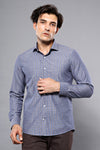 Camisa informal a cuadros gris | wess