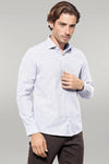 Plaid Blue Men's Shirt | Wessi