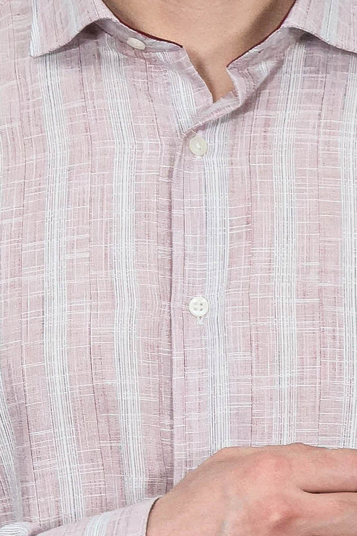 Light Red Checked Shirt - Wessi