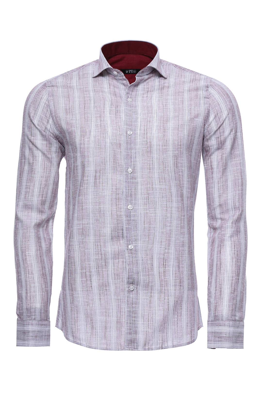 Light Red Checked Shirt - Wessi