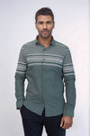Green Diamond Patterned Shirt - Wessi