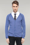 Blue Cotton Knitwear - Wessi