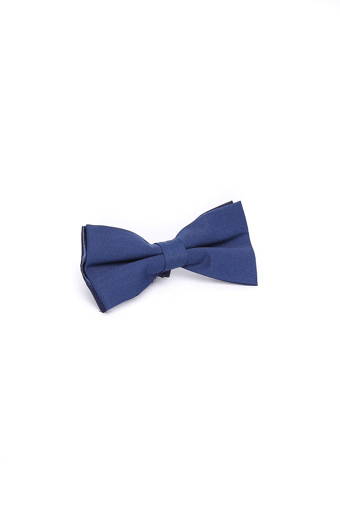 Classic Navy Blue Men Bow Tie - Wessi