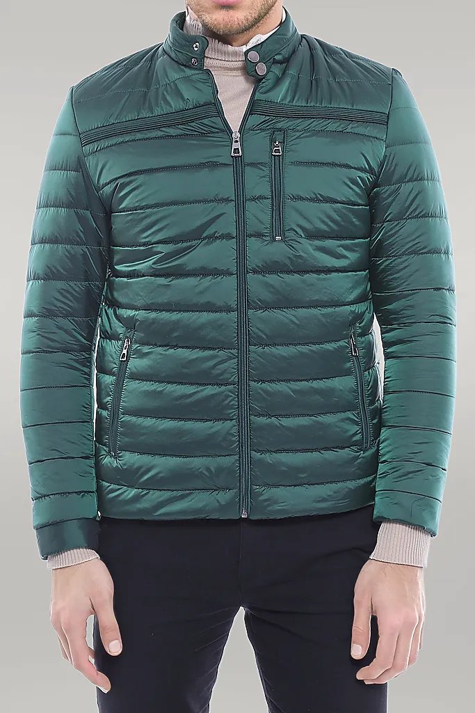 Green Down Men Coat - Wessi