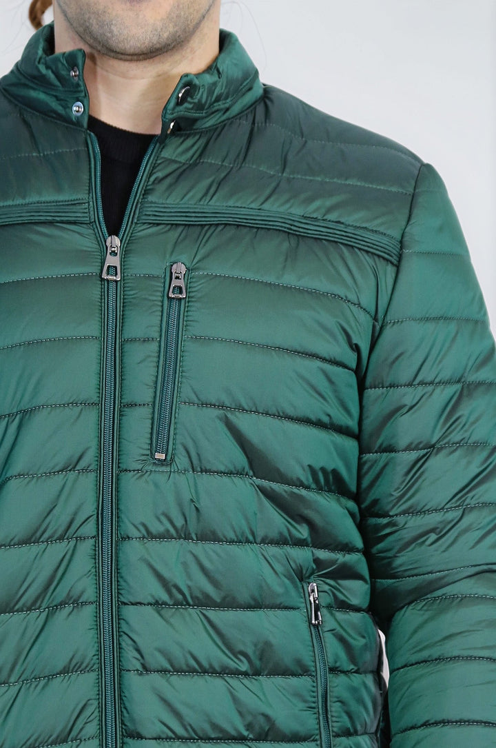 Green Down Men Coat - Wessi