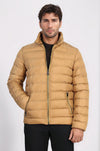 Camel Short Men Down Jacket - Wessi