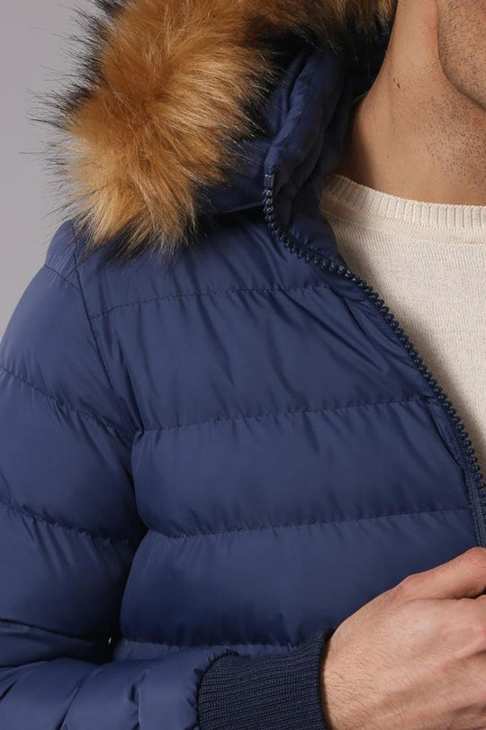 MANTEAU GONFLABLE AVEC CAPUCHE FOURRURE|WESSI