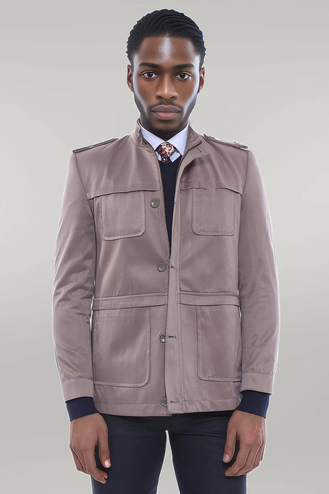 Men's Beige Trench Coat | Wessi