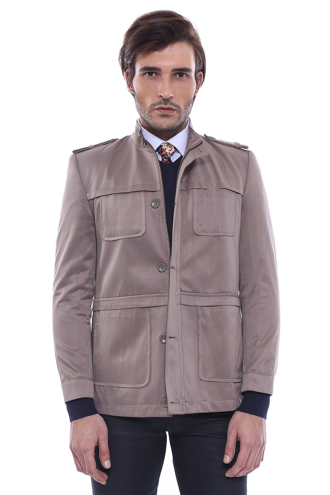 Trench beige da uomo | Wess