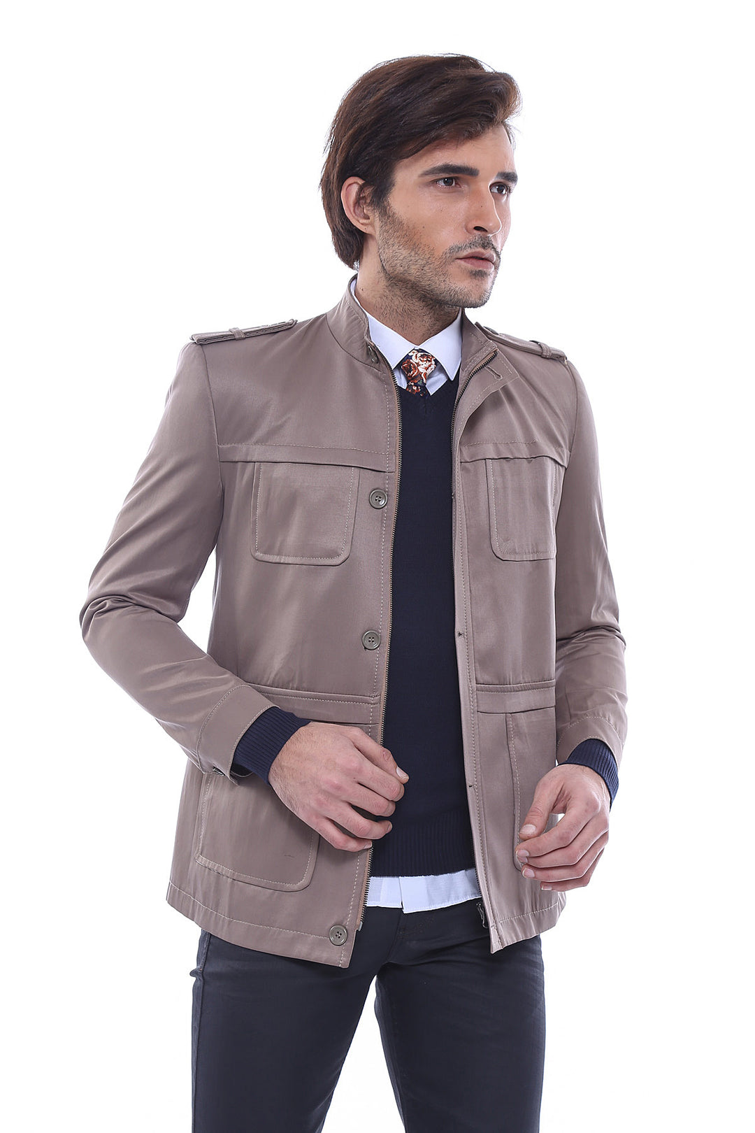 Trench beige da uomo | Wess
