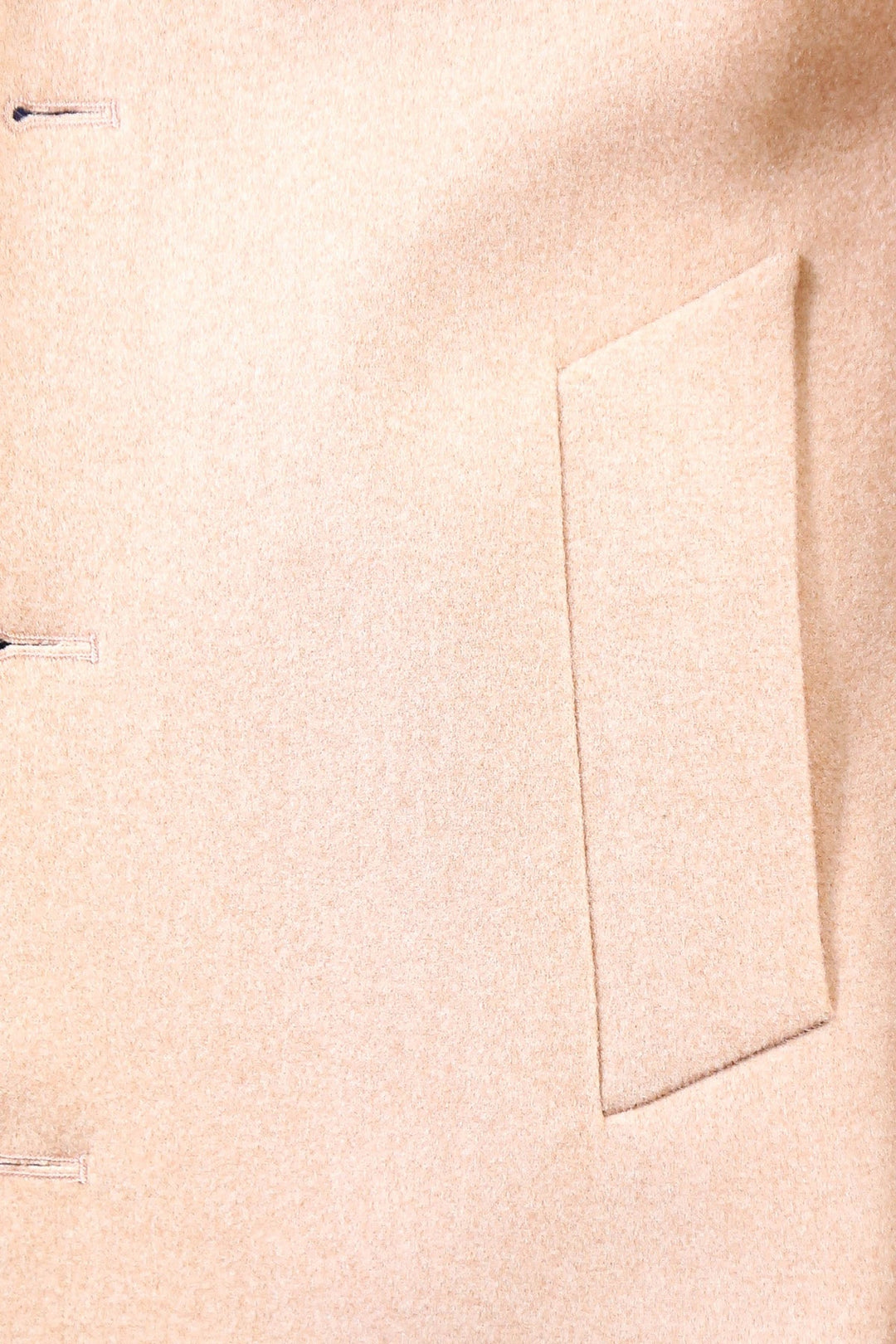 Wide Lapel Wool Light Pink Men Coat - Wessi