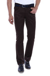 Jean en daim marron foncé pour homme - Wessi