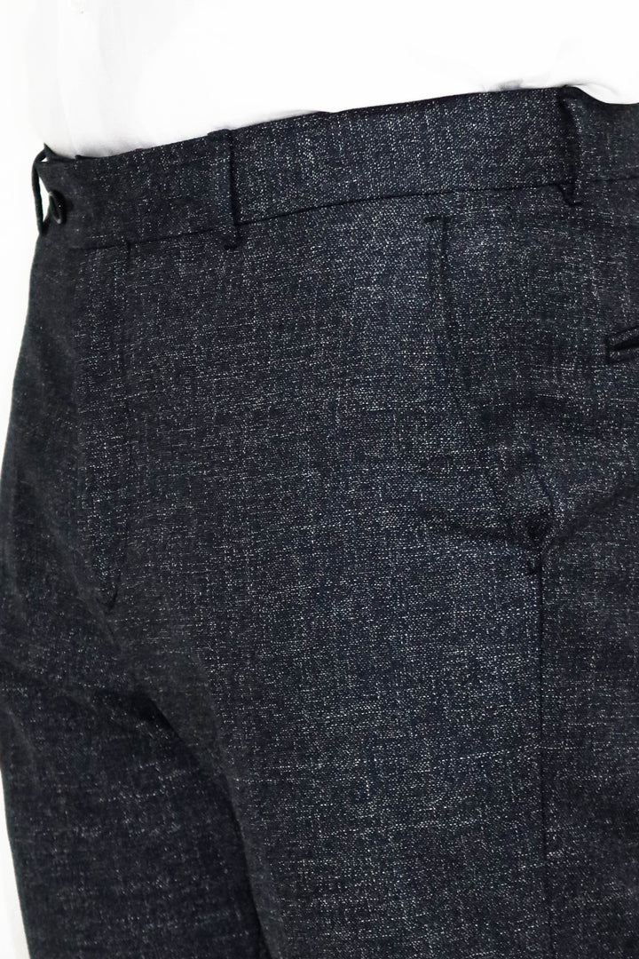 Pantalones de hombre azul marino lisos - Wessi