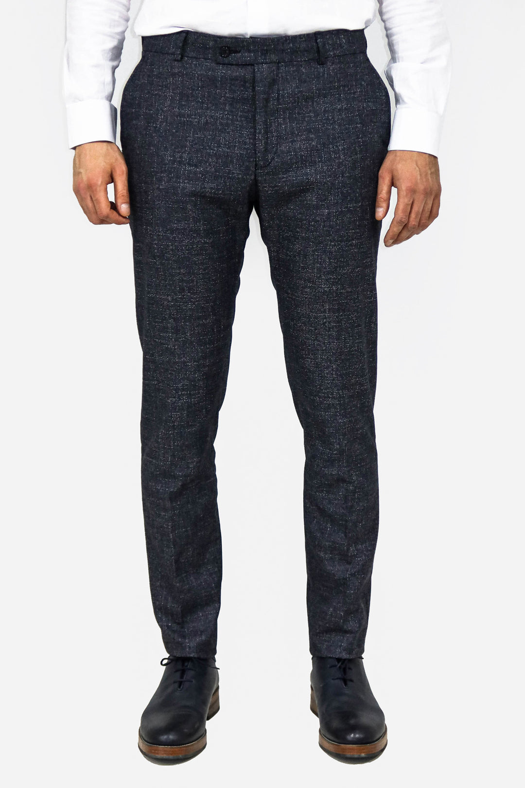 Pantalones de hombre azul marino lisos - Wessi