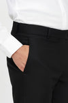 Plain Black Men Pants - Wessi
