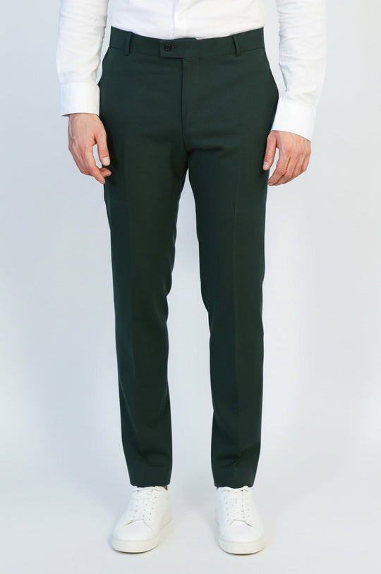 Slim Fit Plain Dark Green Men Pants - Wessi Wessi - Discover Diversity Slim Fit Plain Dark Green Men Pants - Wessi Wessi - Discover Diversity