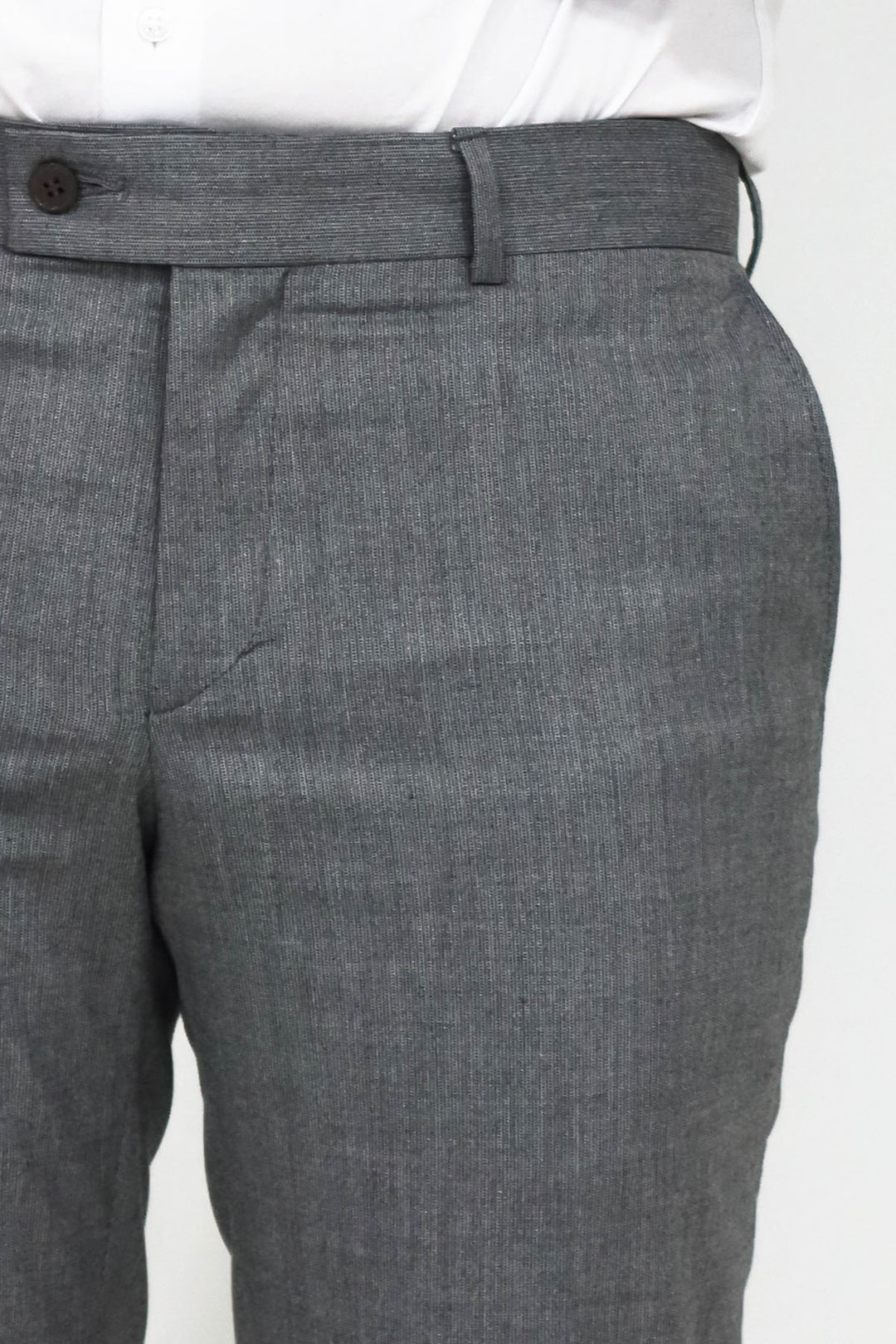 Pantalón Hombre Slim Fit Texturizado Gris Oscuro - Wessi
