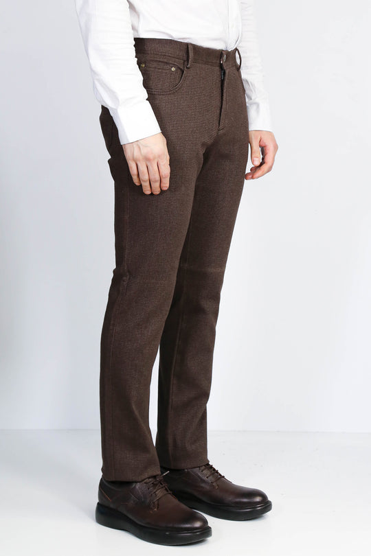 mens brown dress pants slim fit The Black Tux Brown Suit Pants-Slim In Beige/Brown | Size: 28/32