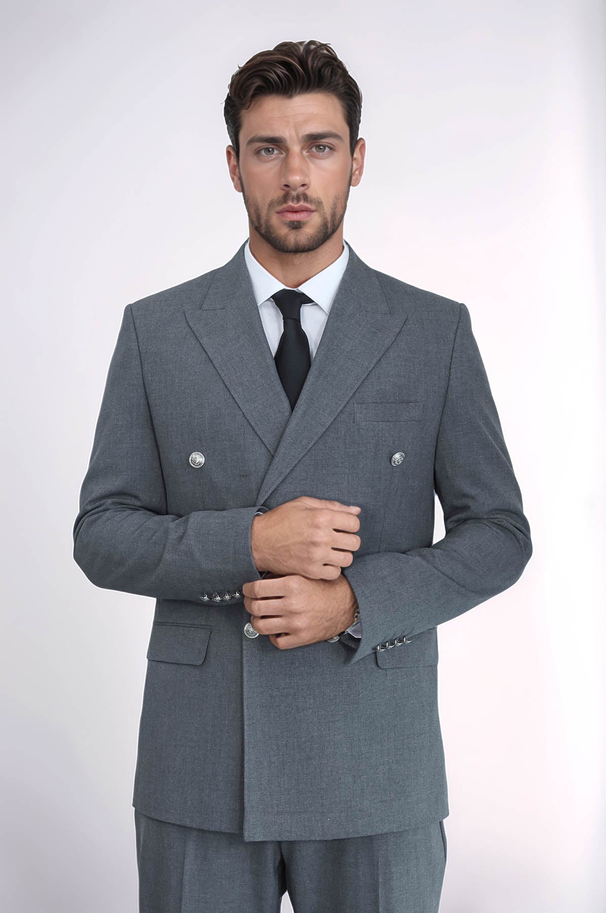 スーツ RING JACKET double suit set up gray 46 スーツ RING JACKET double suit set up gray 46 スーツ RING