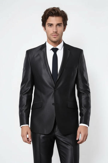 Traje de hombre ahumado brillante - Wessi