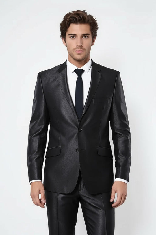 Traje de hombre ahumado brillante - Wessi