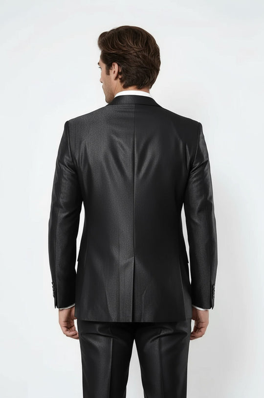 Traje de hombre ahumado brillante - Wessi