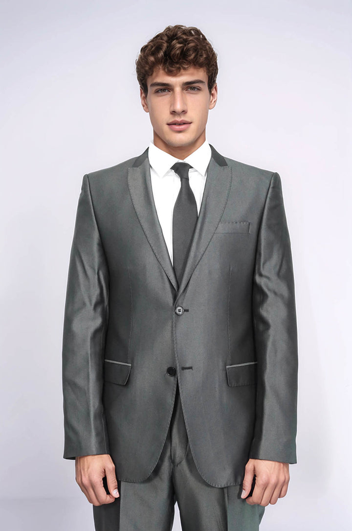 Costume homme anthracite brillant | Wess