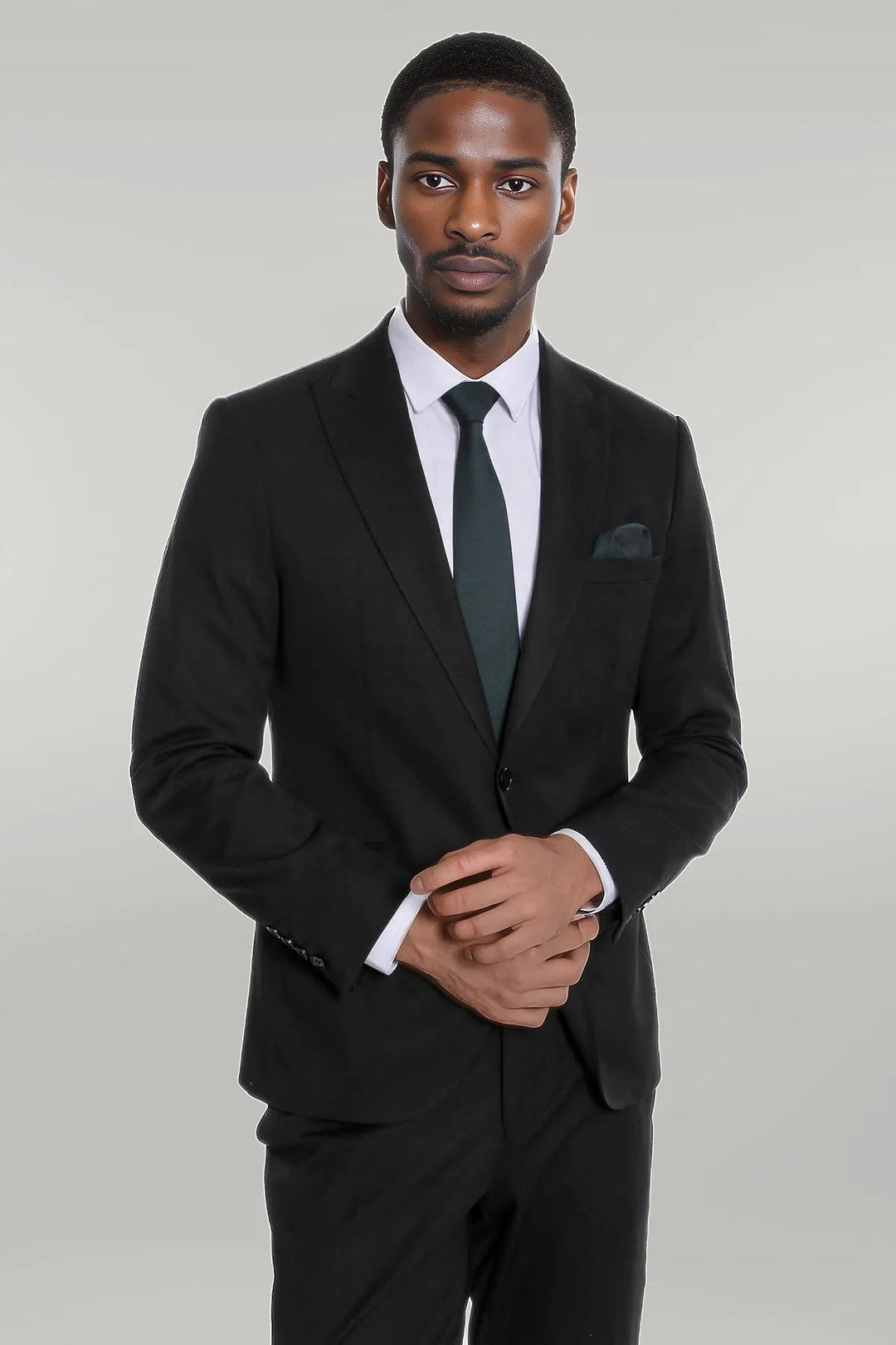 black suit for men