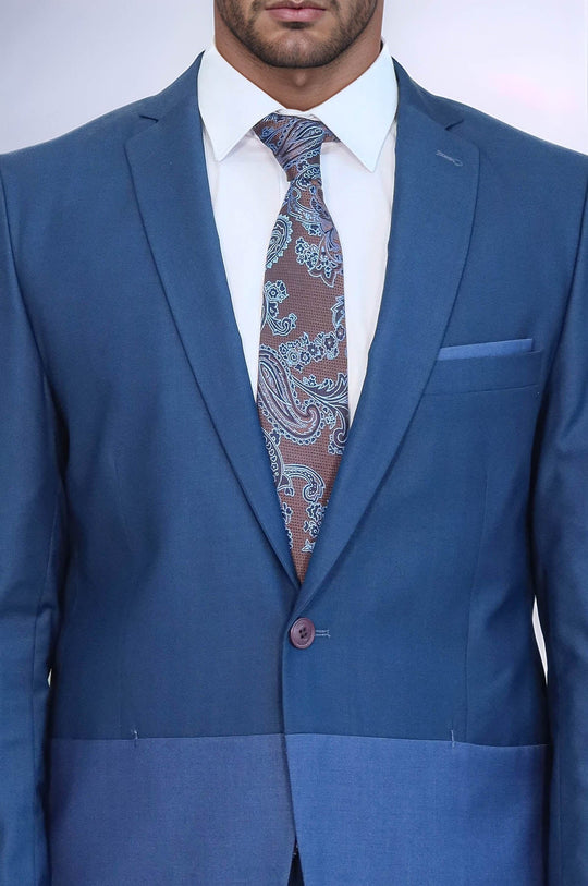 بدلة رجالية موديل انديغو | ويس