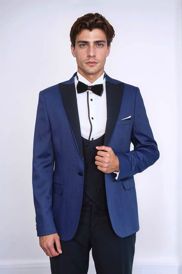 Costume de mariage bleu indigo pour homme | Wess