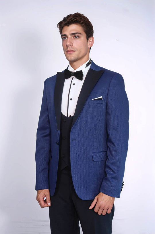 Costume de mariage bleu indigo pour homme | Wess